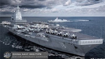 Tàu sân bay đầu tiên Trung Quốc tự đóng khủng cỡ nào?