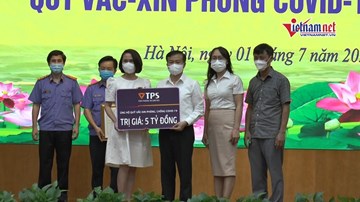 Quỹ vắc xin tiếp nhận nhận ủng hộ hơn 10 tỷ đồng từ 11 nhà tài trợ