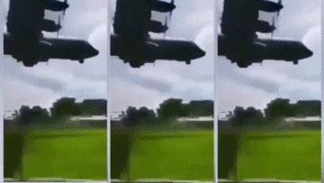 Cảnh máy bay quân sự Philippines nổ tung, ít nhất 45 người thiệt mạng