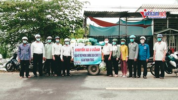 An Giang: Những chuyến xe ‘0’ đồng chở nhu yếu phẩm đến từng nhà