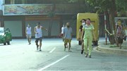 Hà Nội chuyển trạng thái chống dịch: Công viên, bờ hồ vắng người đi thể dục