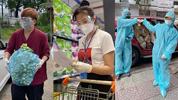 Nghệ sĩ Việt hết lòng chung tay hỗ trợ người dân TP.HCM mùa dịch