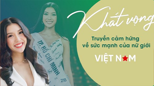 Á hậu Thúy Vân lọt top 10 nhân vật truyền cảm hứng của VTV