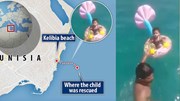 Khoảnh khắc giải cứu bé 1 tuổi bị trôi dạt xa 1,6km ngoài biển