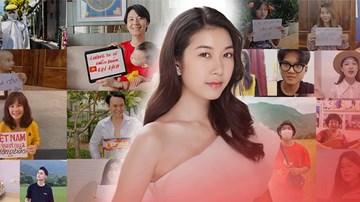 Chồng và con xuất hiện trong MV đặc biệt của Á hậu Quốc tế Thúy Vân