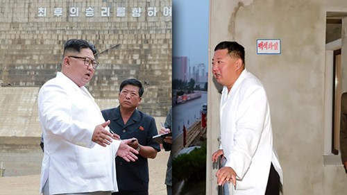 NLĐ Kim đi thị sát chung cư mới, tiếp tục gầy đi trông thấy