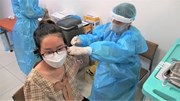 Hơn 1000 mẹ bầu tại quận Hoàng Mai, Hà Nội được tiêm vắc xin phòng Covid-19