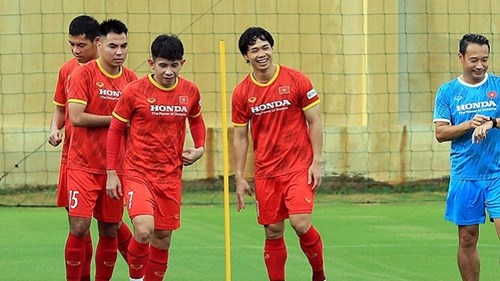 Hình ảnh của Công Phượng trong ngày trở lại ĐT Việt Nam