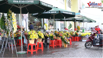 TP.HCM dịp 20/10: Hoa vắng khách, đổ xô tặng rau răm, hành lá, tía tô