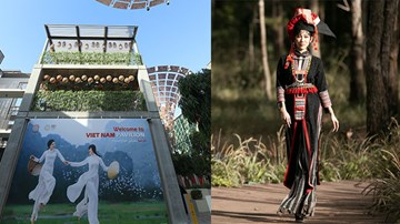 Thời trang thổ cẩm Việt Nam vươn mình ra thế giới