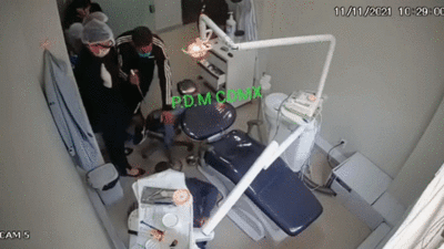 Cướp xông vào phòng khám nha khoa bị bệnh nhân khống chế nhanh chóng