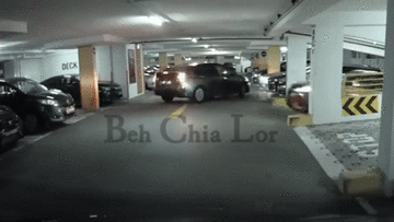 Giành chỗ đỗ xe, tài xế nhận cái kết 'méo mặt'