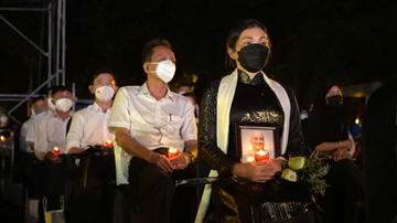 TP.HCM: Xúc động giây phút tưởng niệm hơn 23.000 người mất vì Covid-19