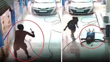 Mắc lỗi cơ bản khi dùng điện, hai vợ chồng bị điện giật nằm sõng soài