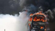 Hiện trường xe bus bốc cháy dữ dội ở Bulgaria, 45 người thiệt mạng