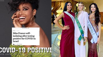 Hoa hậu Pháp sốc vì nhiễm Covid-19, Kim Duyên thanh lịch với đầm đỏ rực