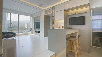 Căn hộ siêu nhỏ gói trọn công nghệ hiện đại và yếu tố phong thủy