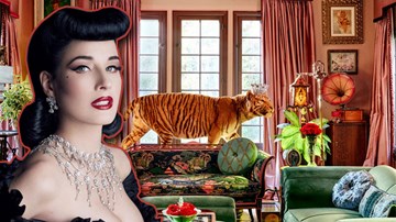 Thăm nhà cổ tích của vũ nữ thoát y nổi tiếng nhất thế giới Dita Von Teese