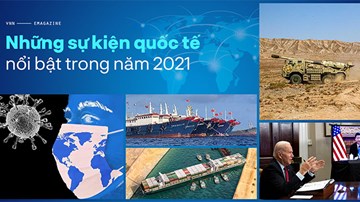 Những sự kiện quốc tế nổi bật trong năm 2021