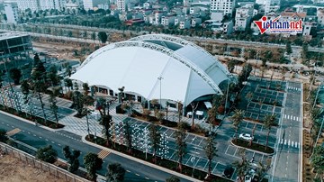 Sân thi đấu quần vợt hơn trăm tỷ hiện đại nhất Việt Nam phục vụ Seagame 31