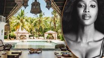 "Báo đen" Naomi Campbell khoe nhà đẹp như resort 5 sao giữa châu Phi