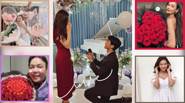 Sao Việt xúng xính khoe quà Valentine, Bình An cầu hôn bạn gái Á hậu