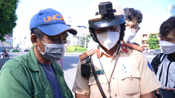 Xử phạt tài xế ý thức kém, biết vi phạm vẫn đi vào đường cấm