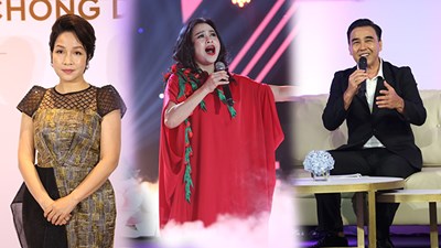 MC Quyền Linh, Mỹ Linh, Thanh Lam tri ân lực lượng tuyến đầu