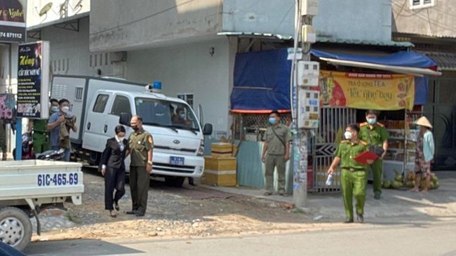 Bình Dương: Thực nghiệm hiện trường vụ thanh niên đâm chết bạn gái