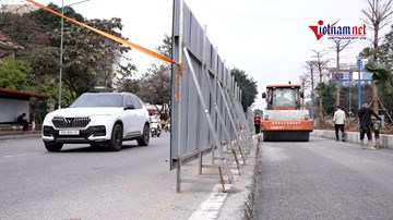 Hà Nội: Xén dải phân cách, mở rộng đường Hoàng Quốc Việt lên 8 làn xe