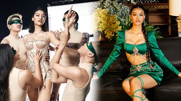 Kiều Loan catwalk cùng dàn mẫu LGBT, khẳng định là người tham vọng