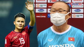 Thầy Park lo lắng chuyện Quang Hải xuất ngoại, 'trách' lịch đá bù V-League