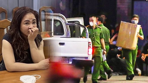 Công an khám xét biệt thự thứ 2 của bà Hằng sau lệnh tạm giam